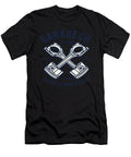 Garage Custom Motorcycle Dirt Bike Motor Mechanic Florian Dold Art T-Shirt