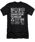 Garage Door Technician Multitasking Job Title Gift Item Shi Hu Kang T-Shirt