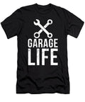 Garage Life Auto Mechanic Gears and Wrench Noirty Designs T-Shirt