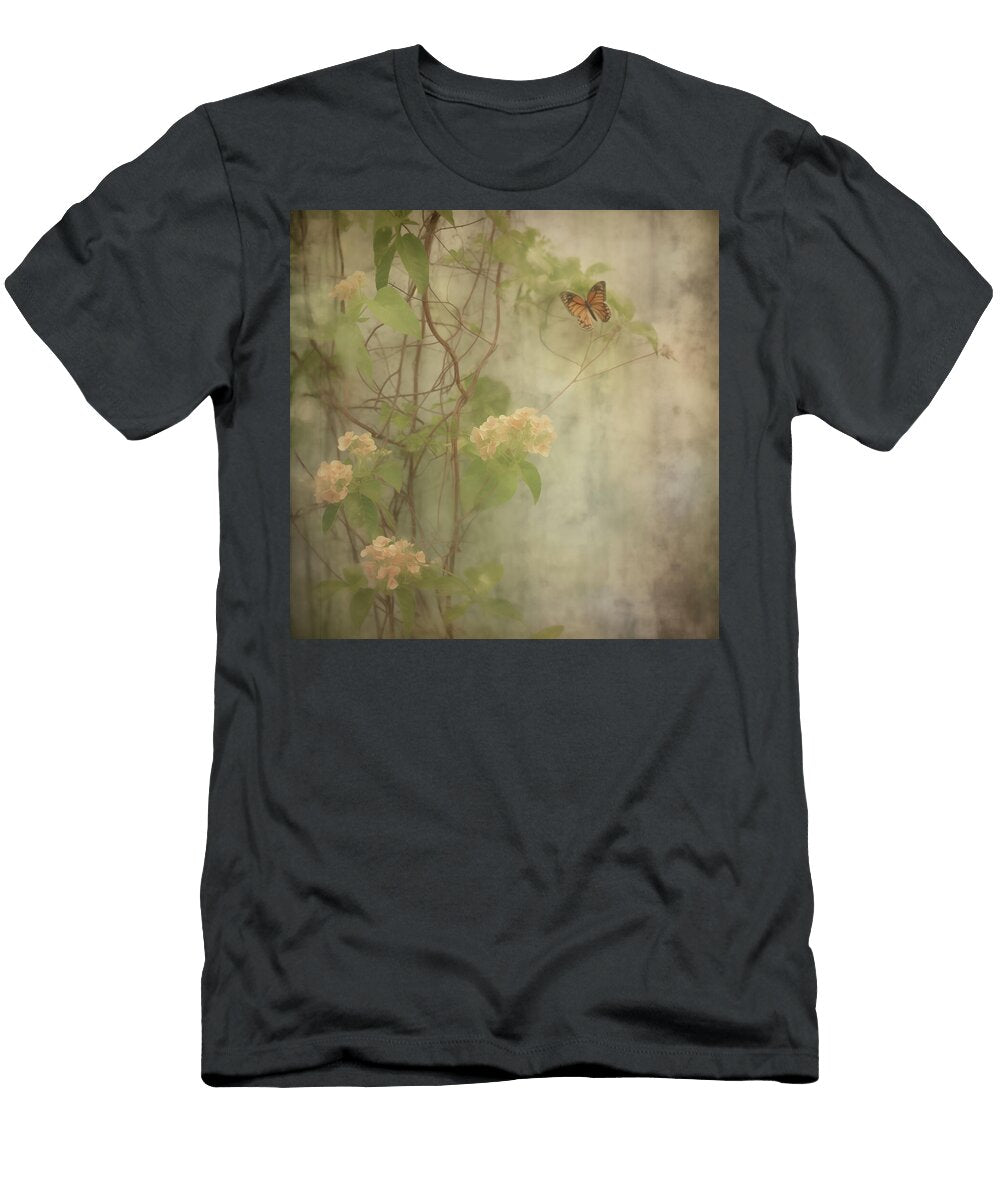 Garden Flutter Amid Fresh Blooms Yo Pedro T-Shirt