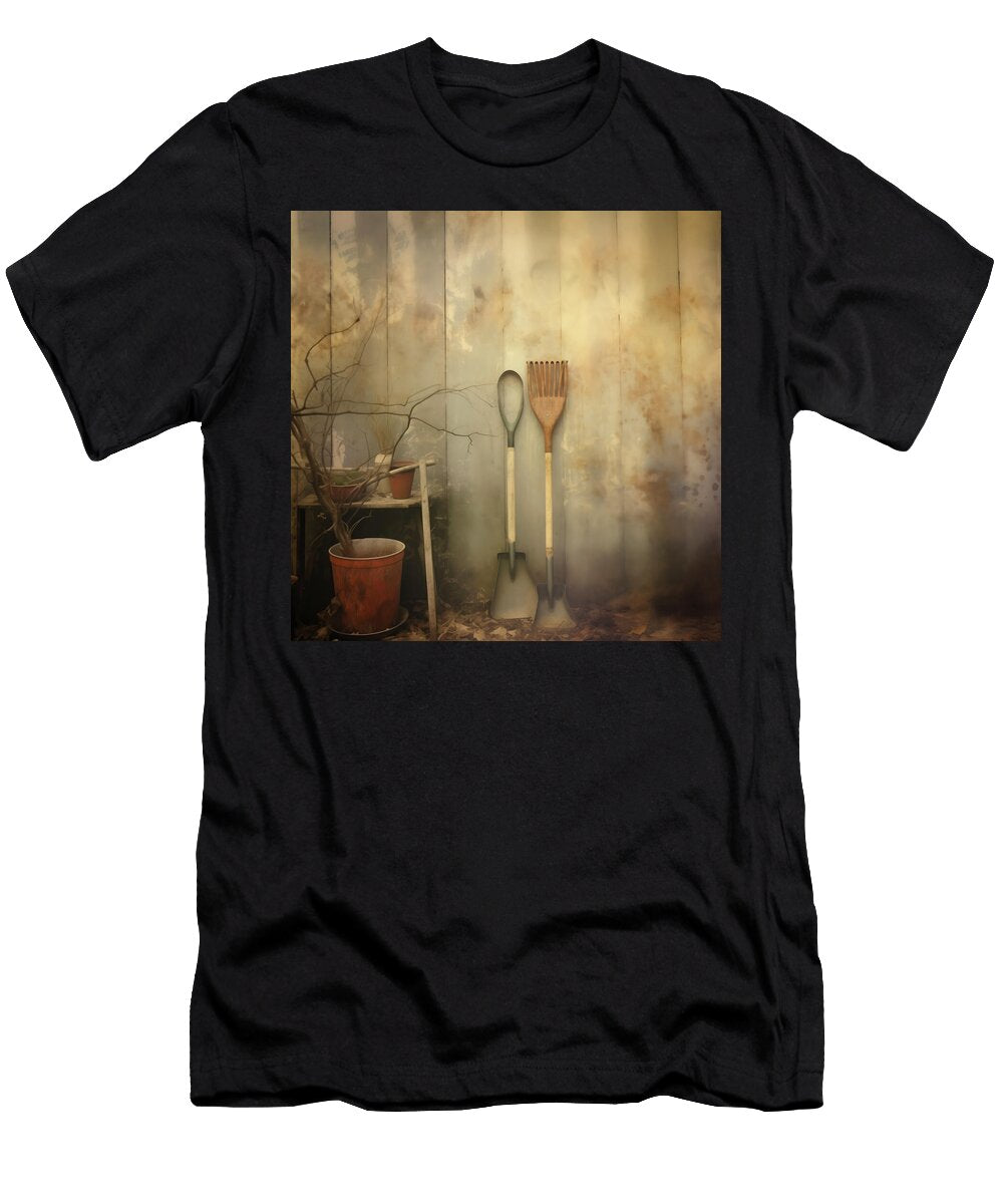 Garden Tools Out Behind the Shed Yo Pedro T-Shirt