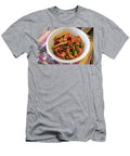 Garganelli with Prawns Peas and a Creamy Tomato Sauce Mario Matassa T-Shirt