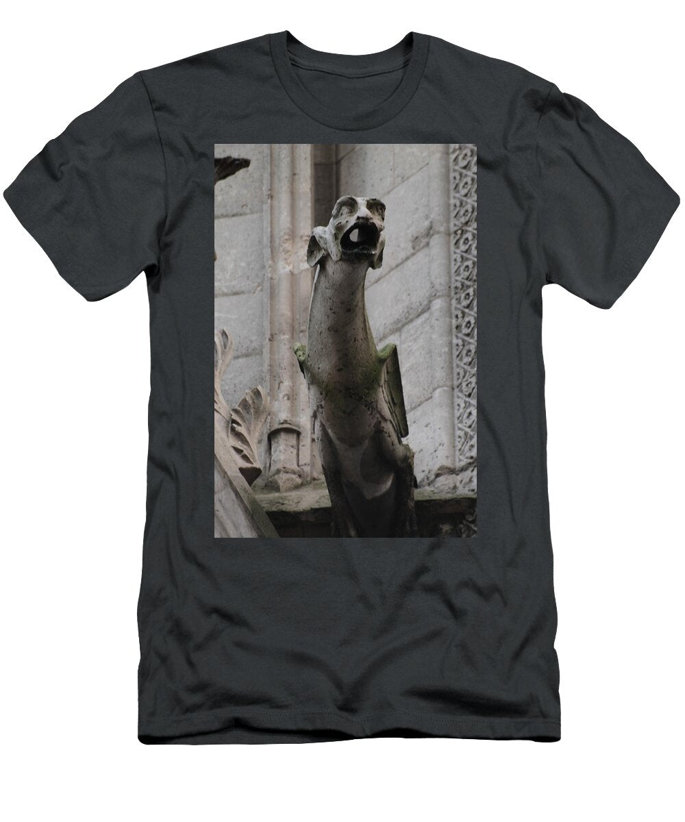 Gargoyle Notre Dame Christopher Kirby T-Shirt