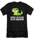 Gecko School Homework Sorry My Gecko Ate My Homework Eq Designs T-Shirt