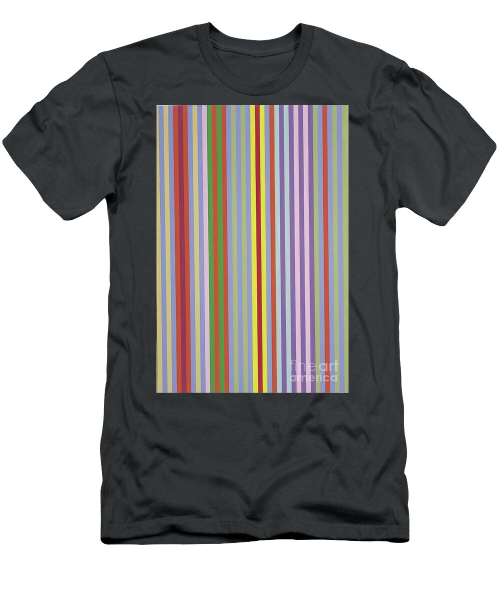 Gene Davis Sweet Carburetor Color Field Painting By Gene Davis Elliott Mohr Galerie T-Shirt