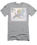General Map of the Whole of Europe Divided Into Its Main Countries 1782 German School T-Shirt