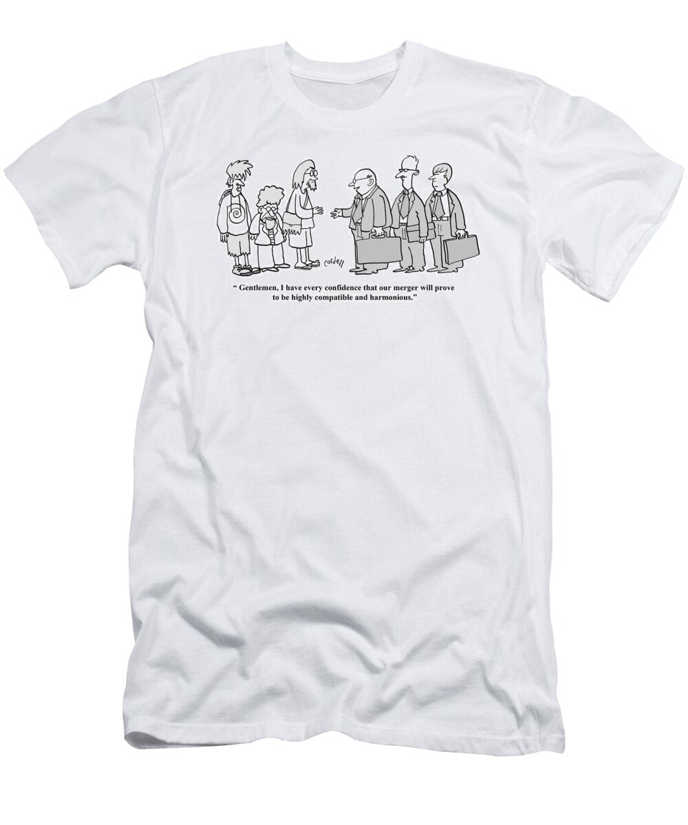 Gentlemen I Have Every Confidence That Our Merger Tim Cordell No Index T-Shirt
