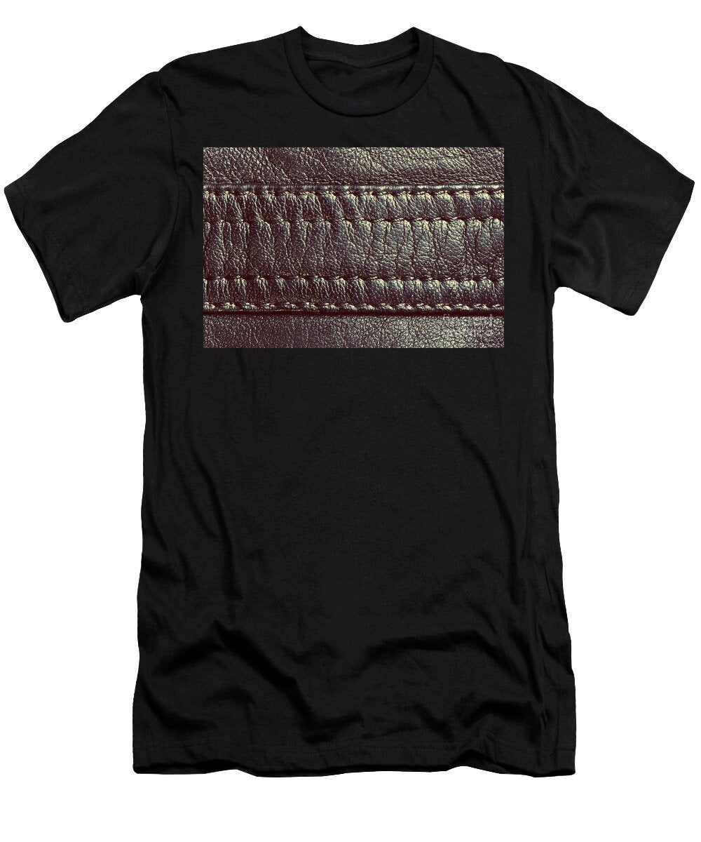 Genuine Vintage Leather with Seam Michal Bednarek T-Shirt