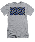 Geometric Blue Chevron Will Borden T-Shirt