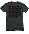 Geometric Chevron Diamond with Center Inset Pattern in Primary Colors N268 Holy Rock Design T-Shirt