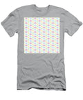 Geometric Chevron Diamond with Center Inset Pattern in Primary Colors N546 Holy Rock Design T-Shirt