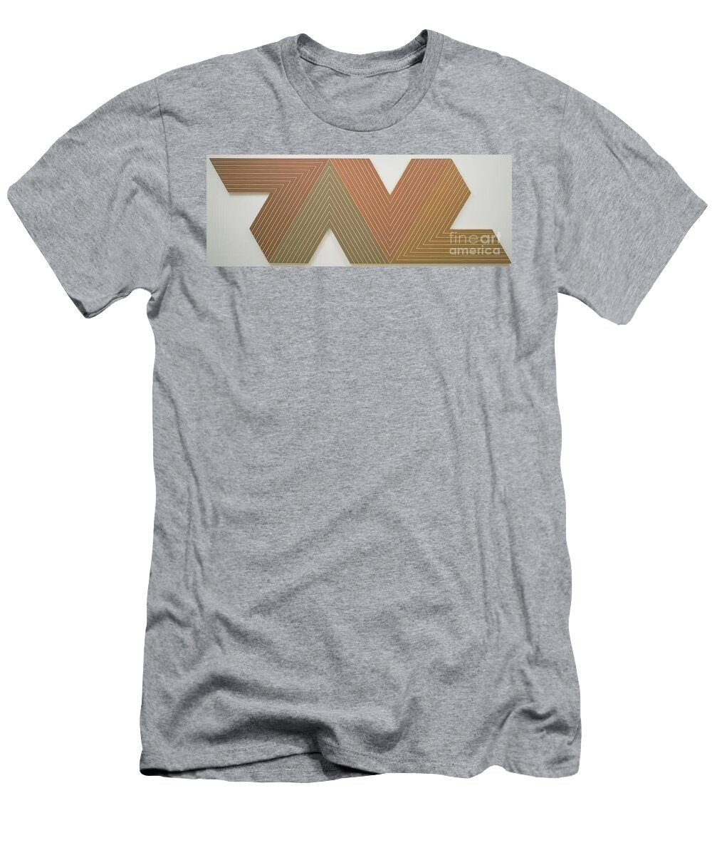 Geometric Chevron Patternempress of India Frank Stella Frank Stella Julian Fine T-Shirt