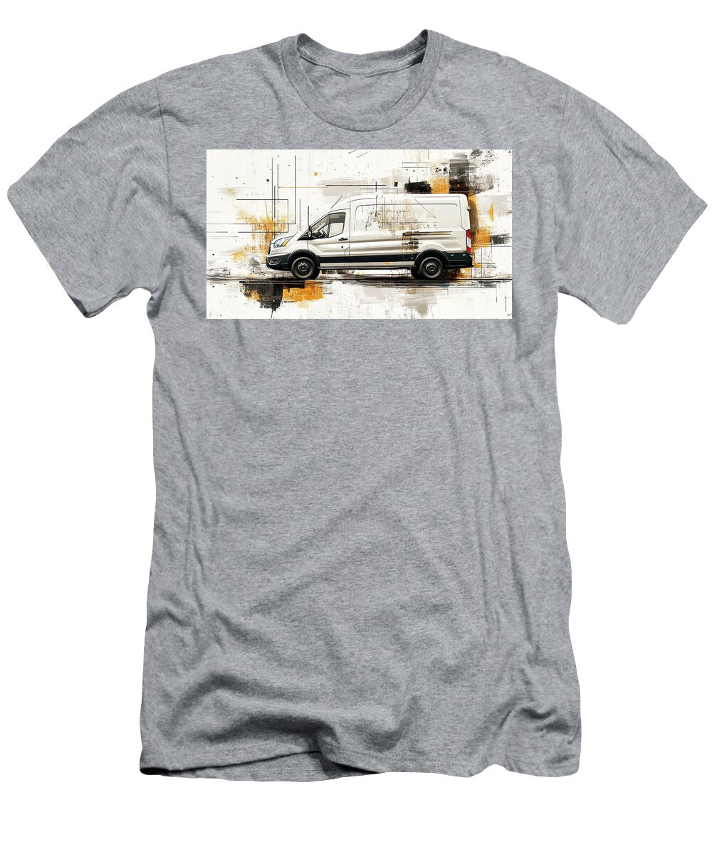 Geometric Ford Transit Chassis Cab Car Donato Williamson T-Shirt