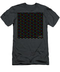 Geometric Inverse Light Upward Chevron Pattern in Primary Colors N318 Holy Rock Design T-Shirt