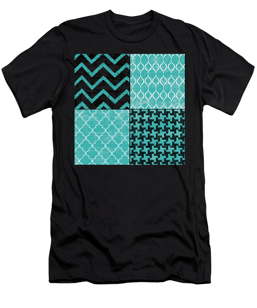 Geometric Patchwork Marilu Windvand T-Shirt