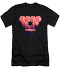 Geometric Triangle Calm Sunset Scene Doom Designs T-Shirt