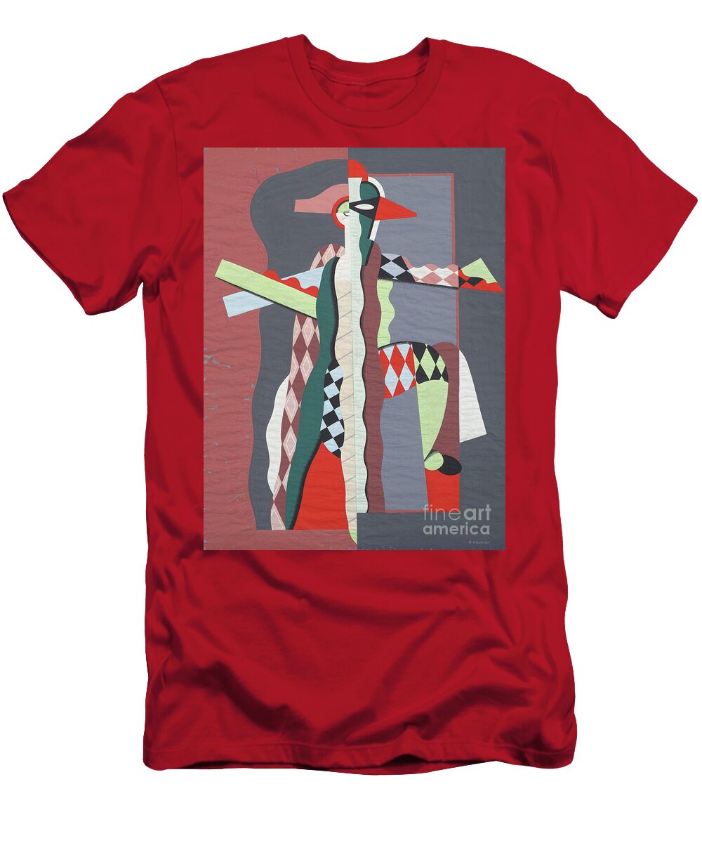 Georges Valmier 1885 1937 Dancing Harlequin Artistic Rifki T-Shirt