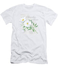 Georgia State Flower Cherokee Rose Art By Jen Montgomery Jen Montgomery T-Shirt