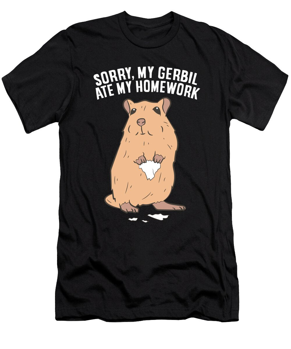 Gerbil Kids School My Gerbil Ate My Homework Eq Designs T-Shirt