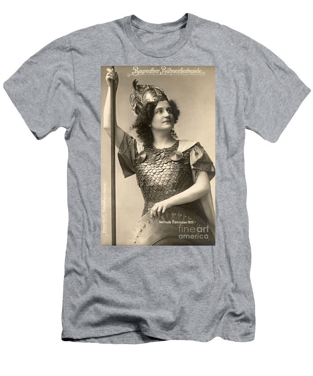 Gertrude Rennyson American Opera Soprano Singer 1911 As Brunnhilde Brunhilda Wagner Opera Rppc David Lombard T-Shirt