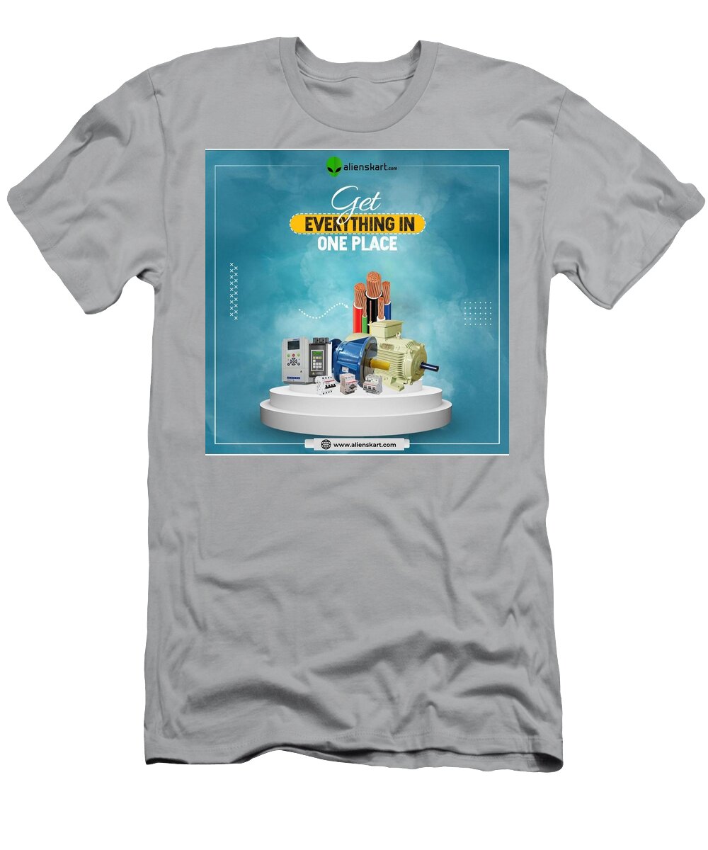 Get Every Industrial Equipment At One Place Alienskart Aliens Kart T-Shirt