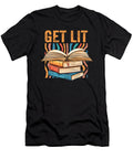 Get Lit Summer Reading Quotes Book Club Squad Bookworm Maximus Designs T-Shirt