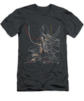 Ghost in the Shell White on Dark Cool Andre Lindblad T-Shirt