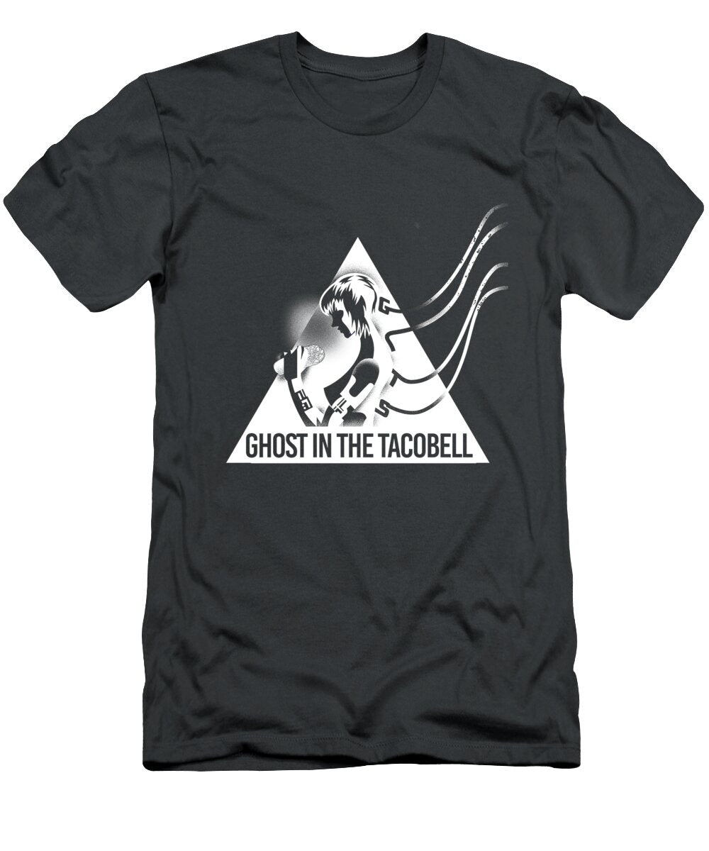 Ghost in the Taco Bell Tacos Burrito Ghost in the Shell Andre Lindblad T-Shirt