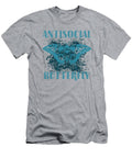 Gifts for Introverts Antisocial Butterfly Noura Romeya T-Shirt