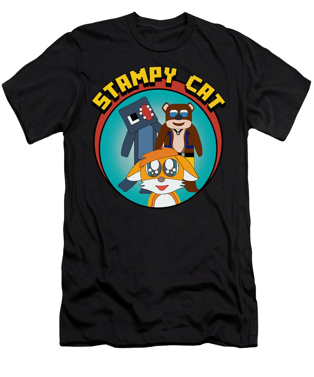 Gifts Idea Video Games Minecraft for Kids Love You Anime Chipi T-Shirt