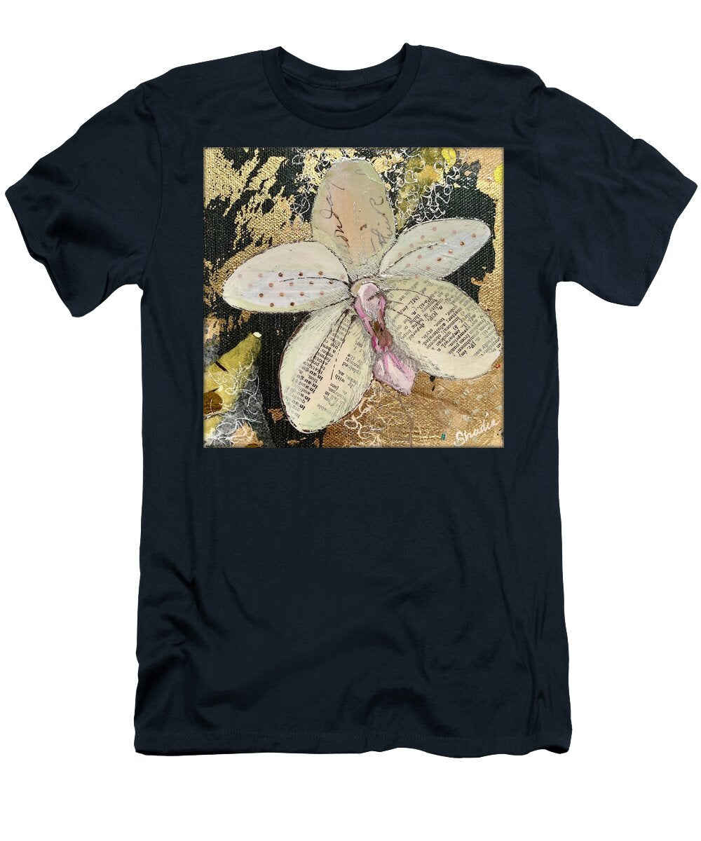 Gilded Orchid Iv Shadia Derbyshire T-Shirt