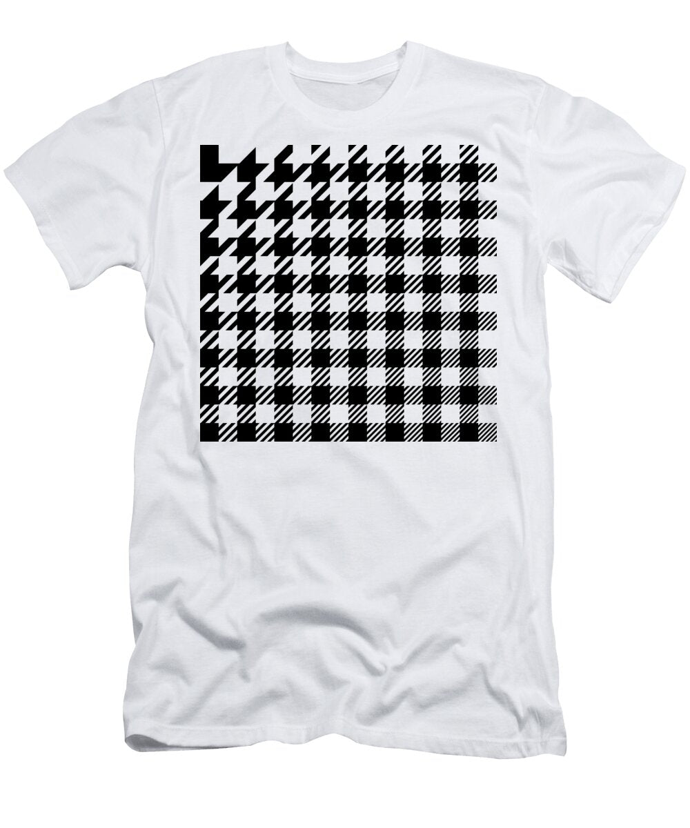 Gingham Chevron Continuum Douglas Blumeyer T-Shirt