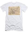 Giovanni Beinaschi a Detail Study for a Composition with a Group of Soldiers and Three Figures in Th Celestial Images T-Shirt