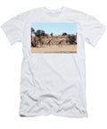 Giraffa Camelopardalis in African Bush Artush Foto T-Shirt