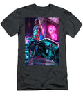 Girl Biker of Cyberpunk Cyberpunk Art T-Shirt