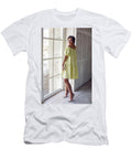 Girl in a Yellow Dress and with a Handbag Elena Saulich T-Shirt