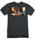 Girl Studying At Home Desk Talha Khan T-Shirt