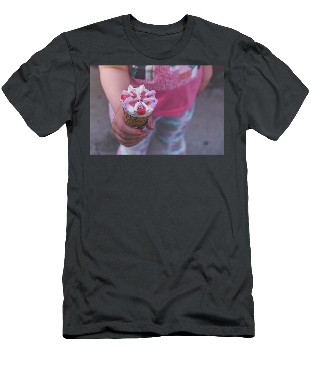 Girl with Ice Cream Rada Franzen T-Shirt
