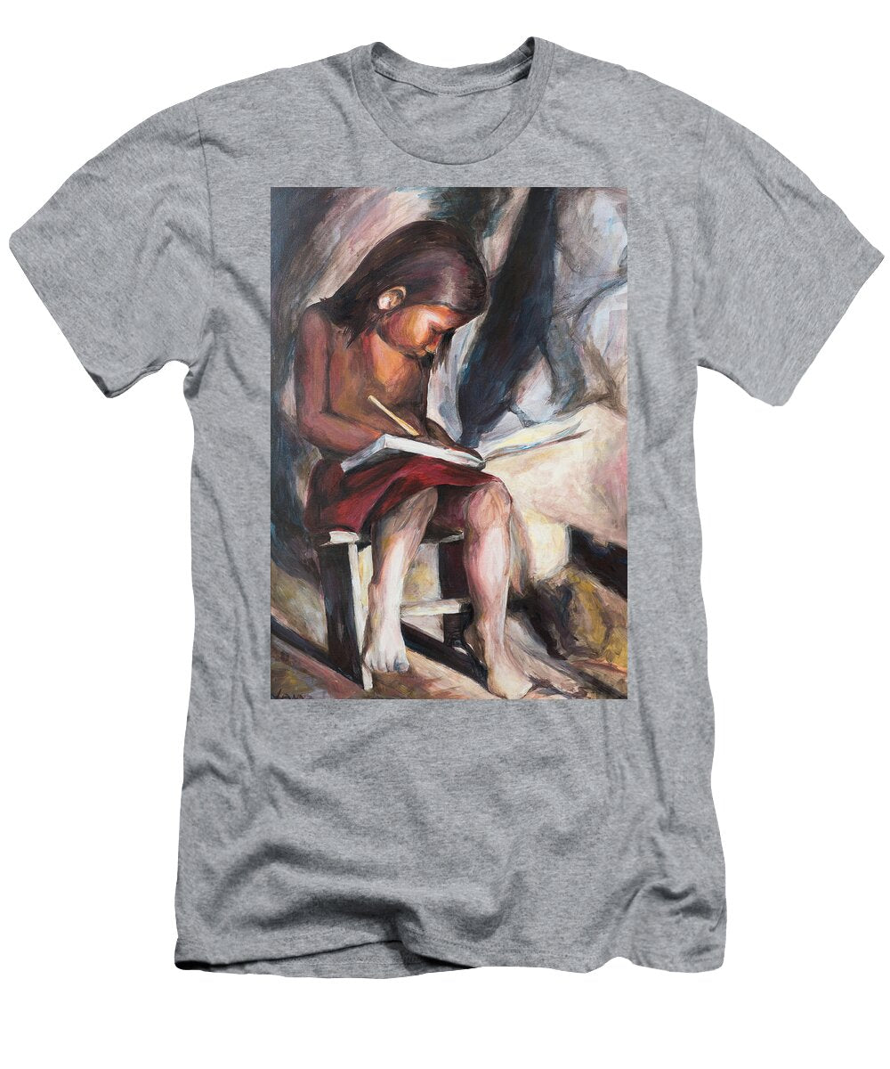 Girl with Notebook Tanya Goldstein T-Shirt