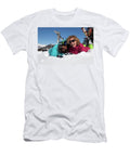 Girls Skiing in Les Houches Mario Colonel T-Shirt