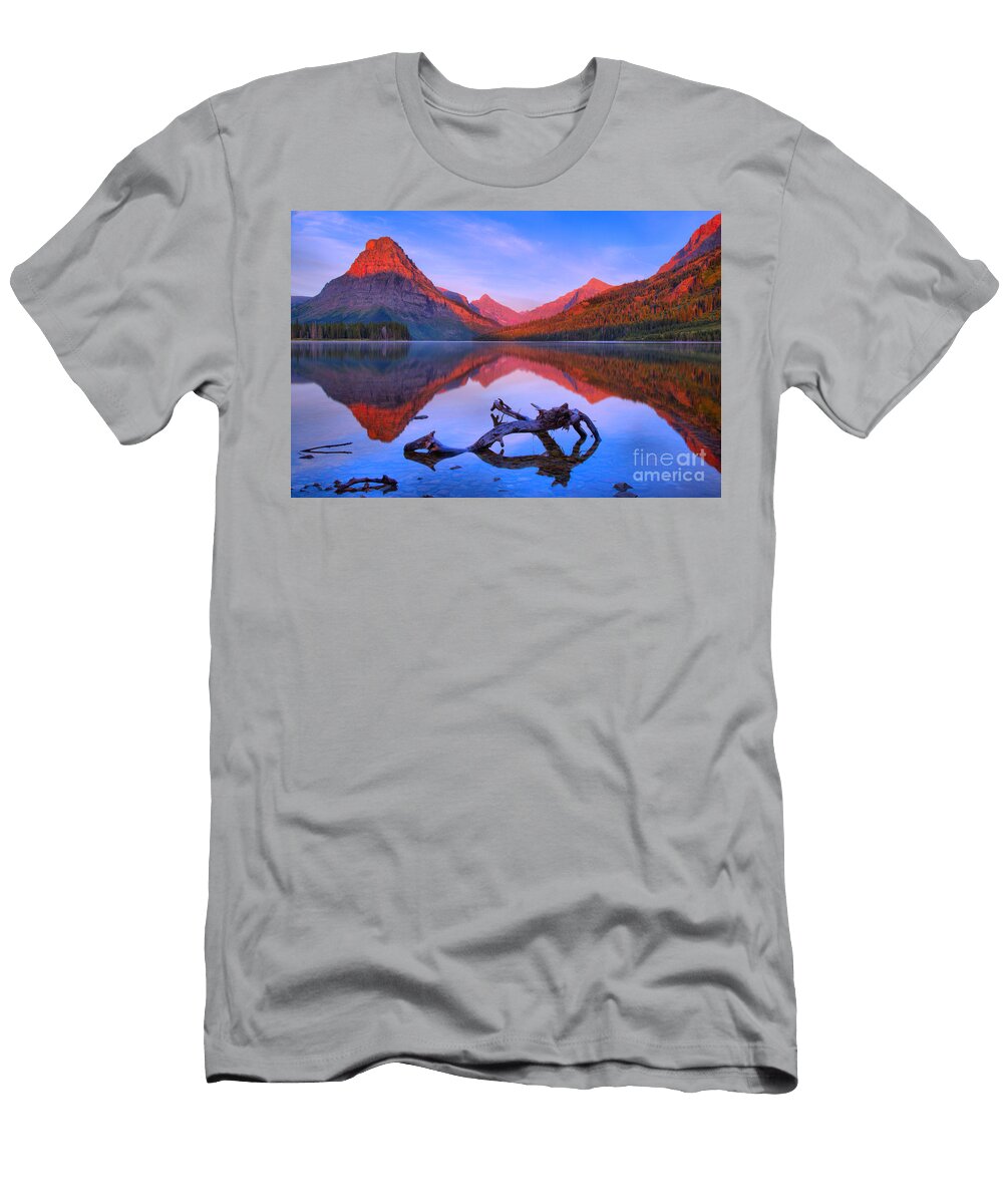 Glacier Two Medicine Summer Sunrise Adam Jewell T-Shirt
