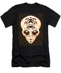 Glitch Alien Orange Shirtom T-Shirt