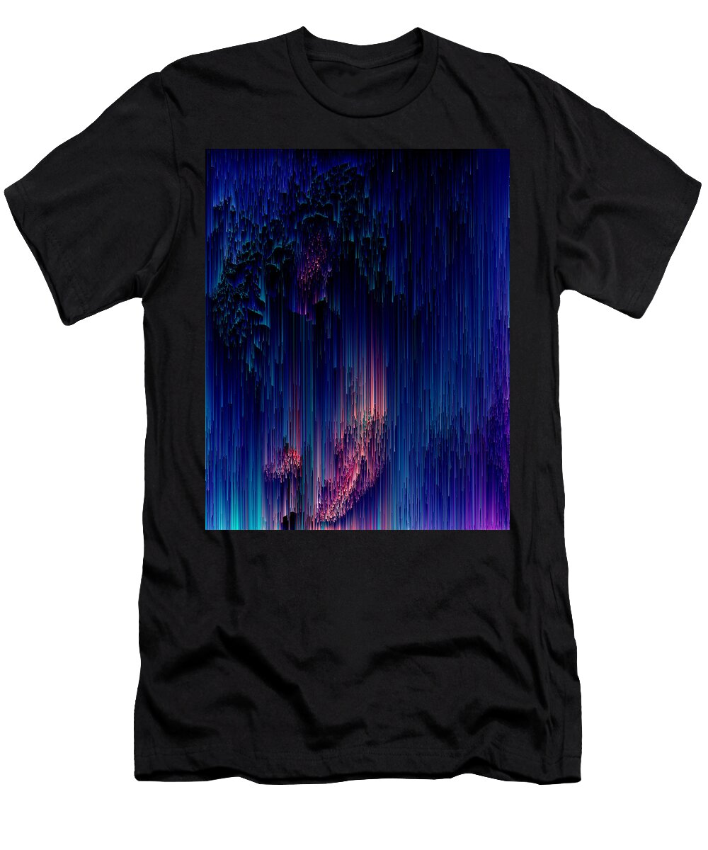 Glitch of Fantasy Pixel Art Jennifer Walsh T-Shirt