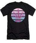 Glitched 420 Hemp Leaf Retro Style Me T-Shirt