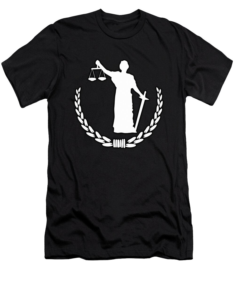 Goddess of Justice Themis Tom Hill T-Shirt