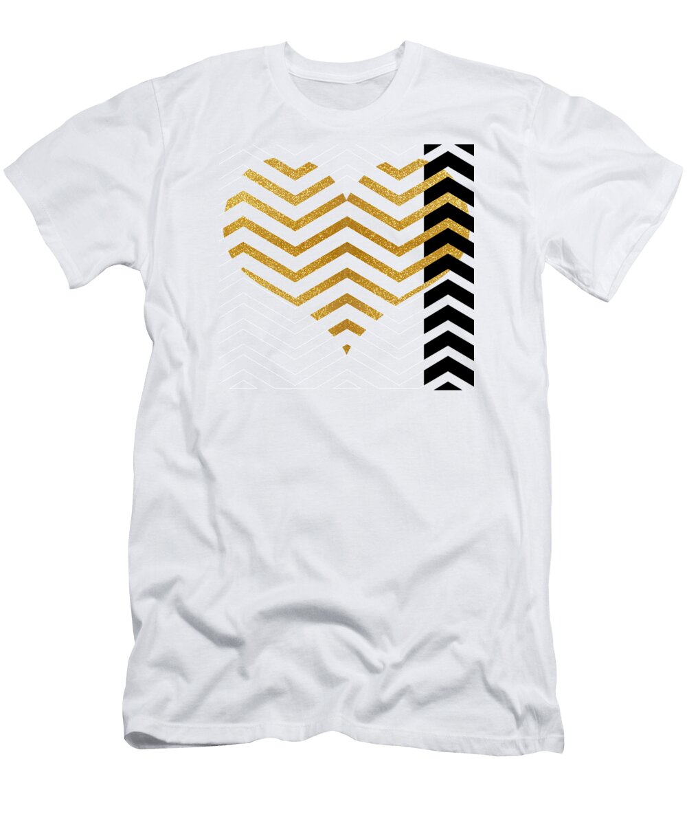 Gold Heart Liesl Marelli T-Shirt