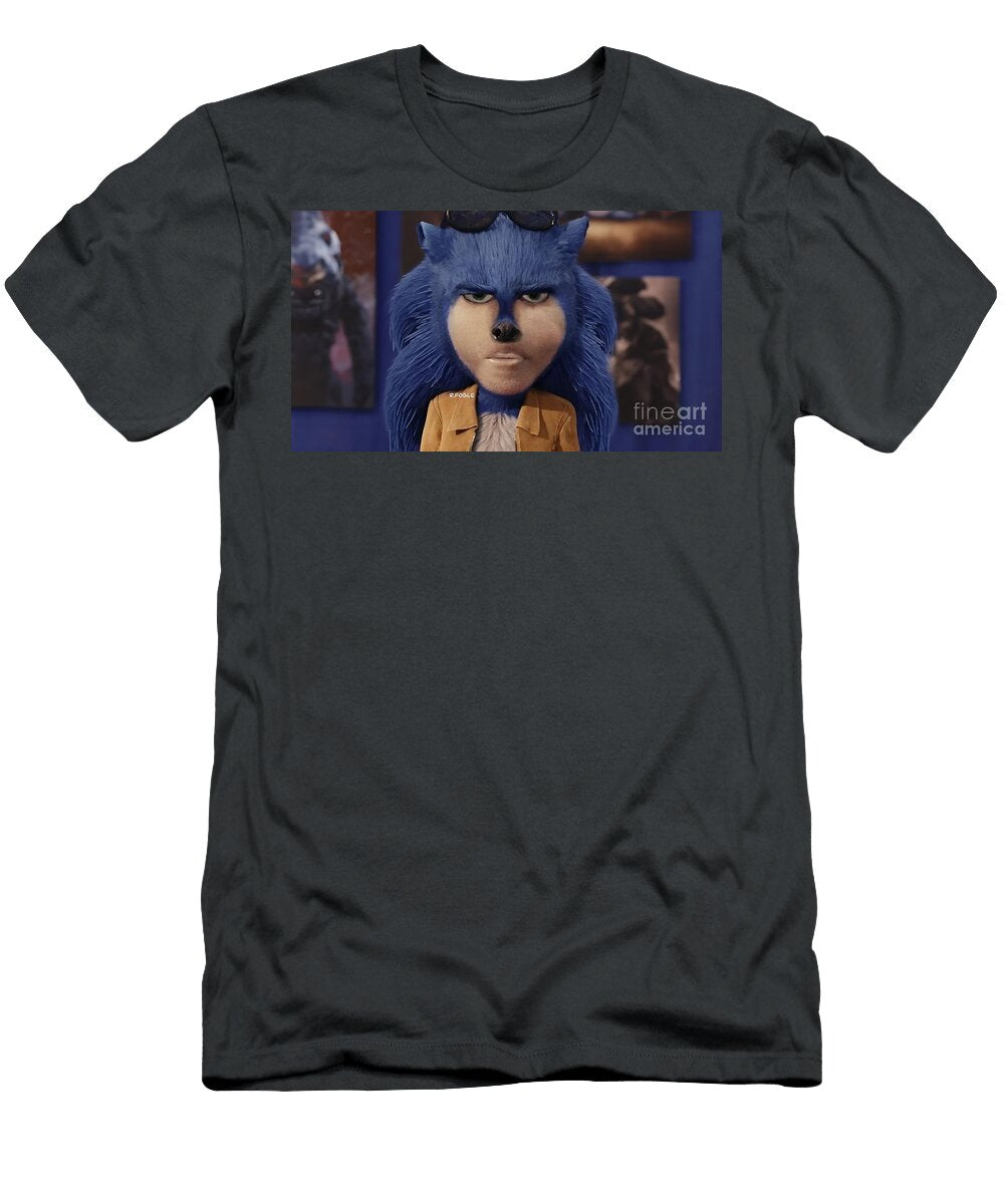 Golden Face Ratio Ugly Sonic Rebekah Fogle T-Shirt