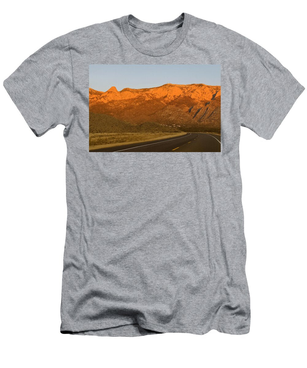 Golden Mountain At Sunset Mario G Rivera T-Shirt