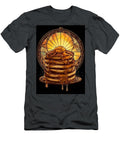 Golden Pancakes and Syrup Pancake Stack May Chaney T-Shirt