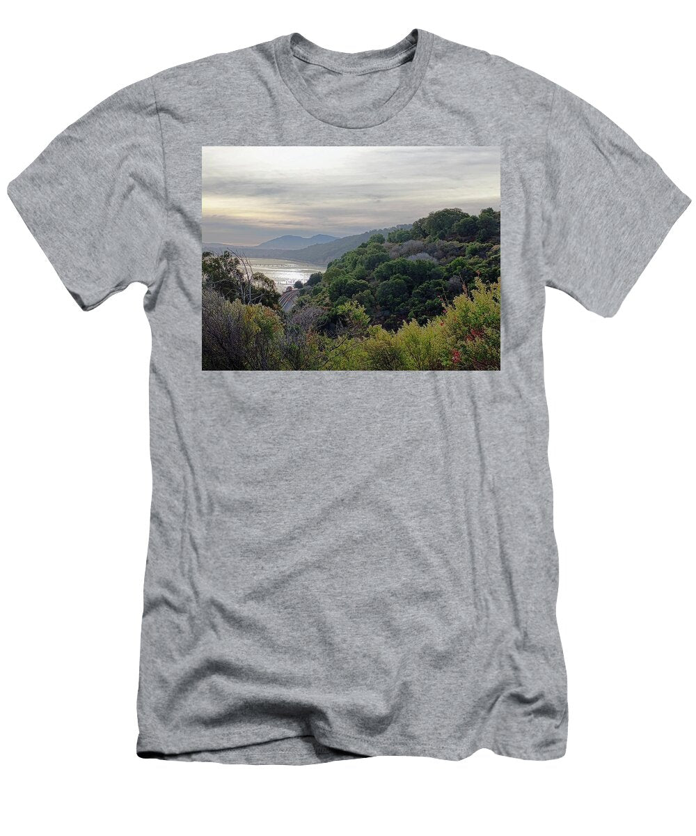 Golden Sunrise Above Mountain Diablo California Hills Masha Batkova T-Shirt